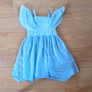 BCBGirls cute size 7 blue striped dress